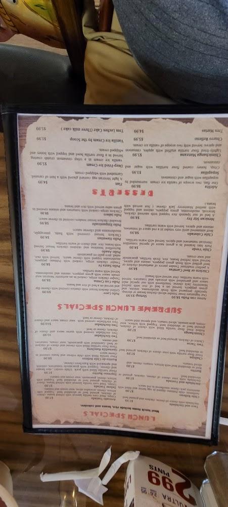 Vallarta Mexican Bar& Grill Menu image 3